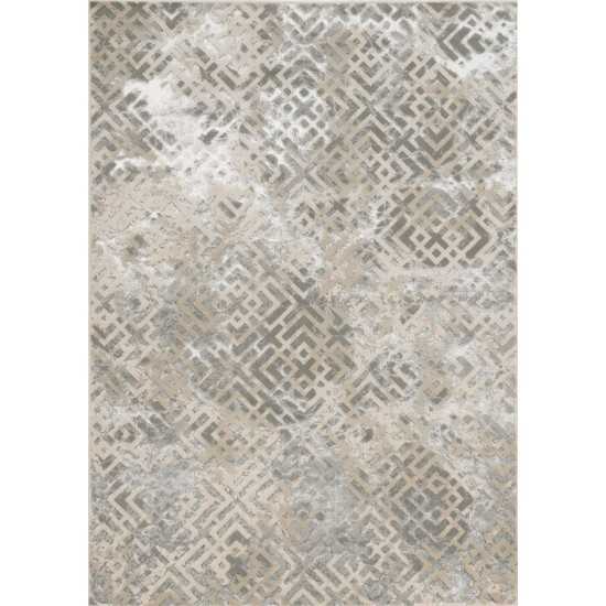 Luna Sand Silver Dimensions 3'3" x 4'11" Rug