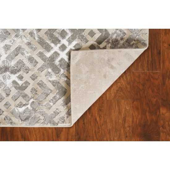 Luna Sand Silver Dimensions 6'7" x 9'6" Rug