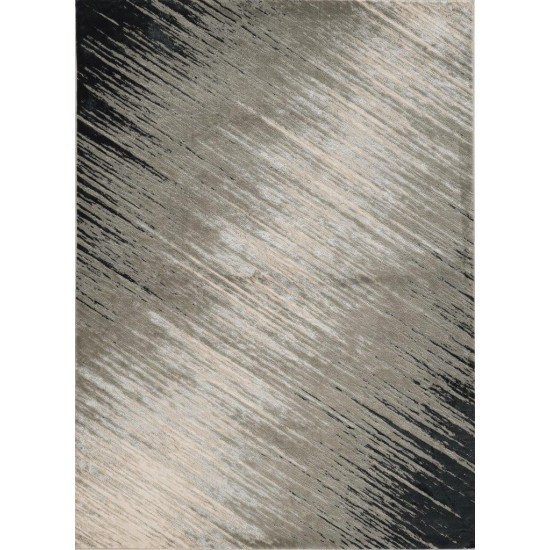 Luna Silver Grey Nova 3'3" x 4'11" Rug