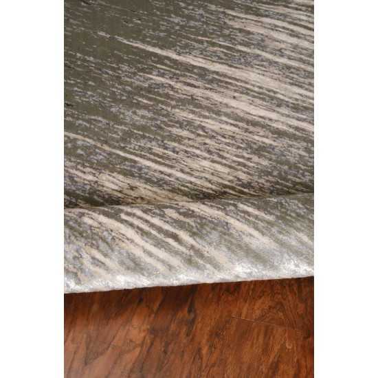 Luna Silver Grey Nova 3'3" x 4'11" Rug