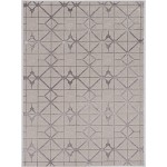 Luna Ivory/Silver Elements 5'3" x 7'7" Rug
