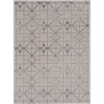 Luna Ivory/Silver Elements 6'7" x 9'6" Rug