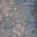 Luna Silver/Blue Natural 5'3" x 7'7" Rug