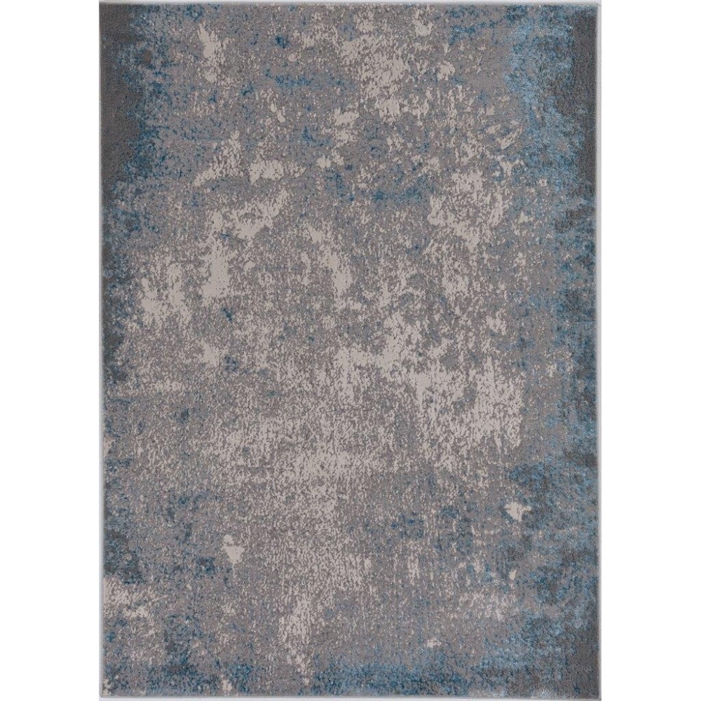 Luna Silver/Blue Natural 7'10" x 10'10" Rug