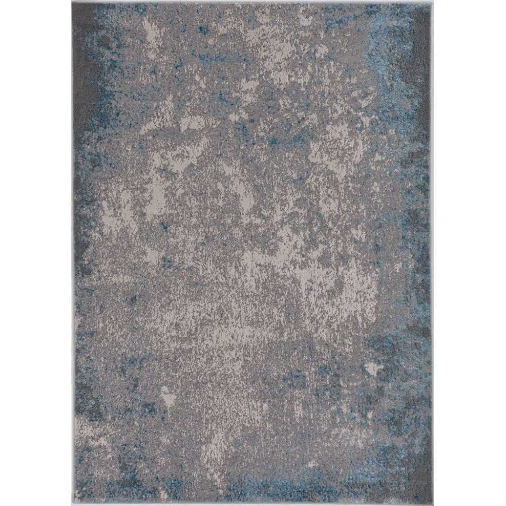 Luna Silver/Blue Natural 9'10" x 13'2" Rug