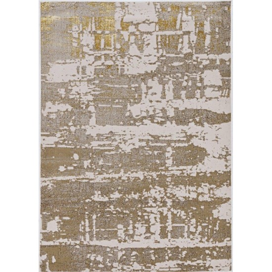 Luna Ivory/Gold Escape 3'3" x 4'11" Rug