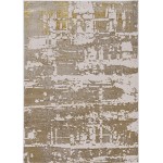 Luna Ivory/Gold Escape 5'3" x 7'7" Rug