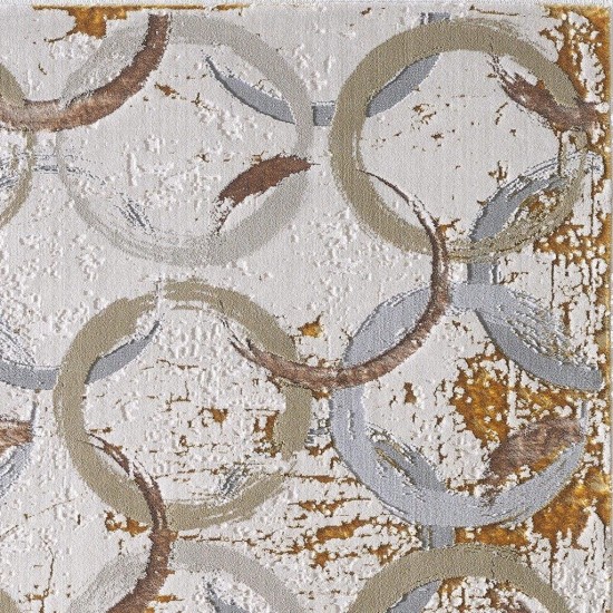 Luna Birch White 9'10" x 13'2" Rug