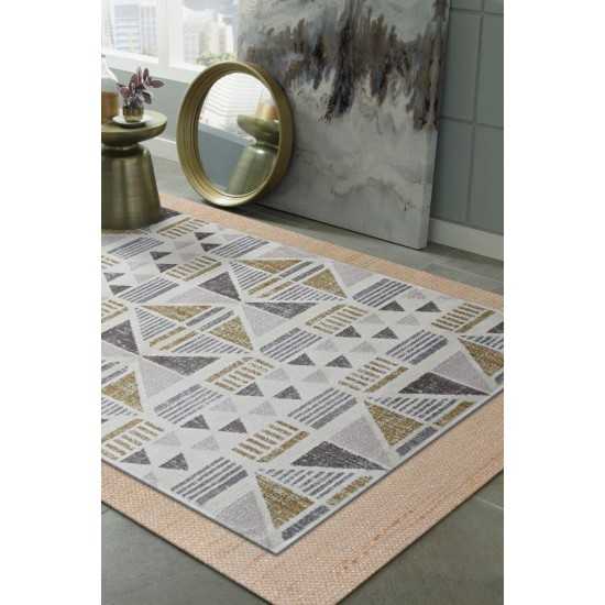Mason Grey 5' x 7' Rug
