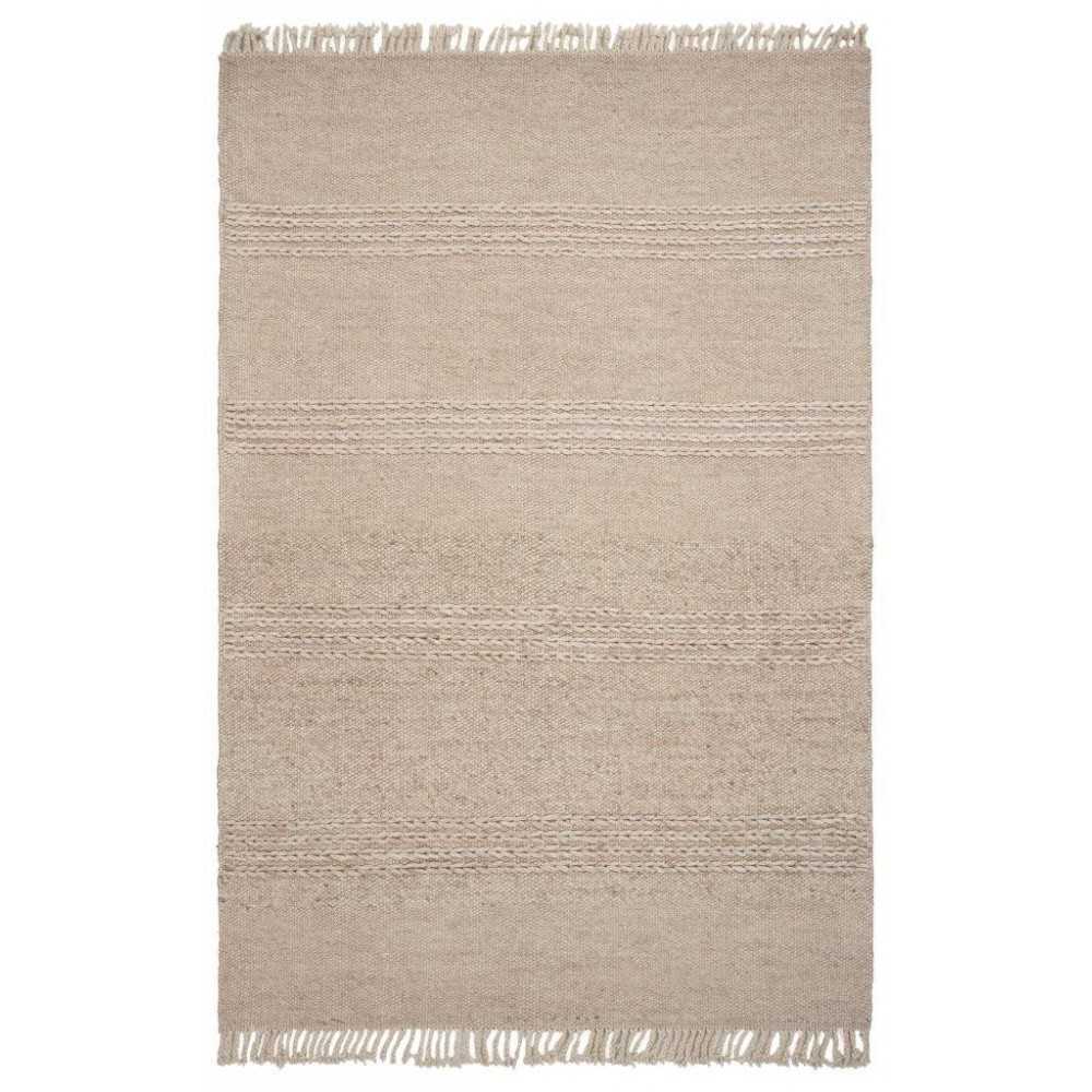 Maui Natural Cable Knit 5' x 8' Rug