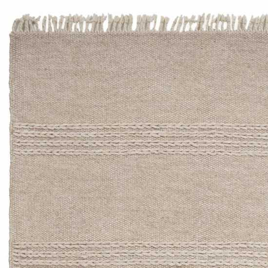 Maui Natural Cable Knit 5' x 8' Rug