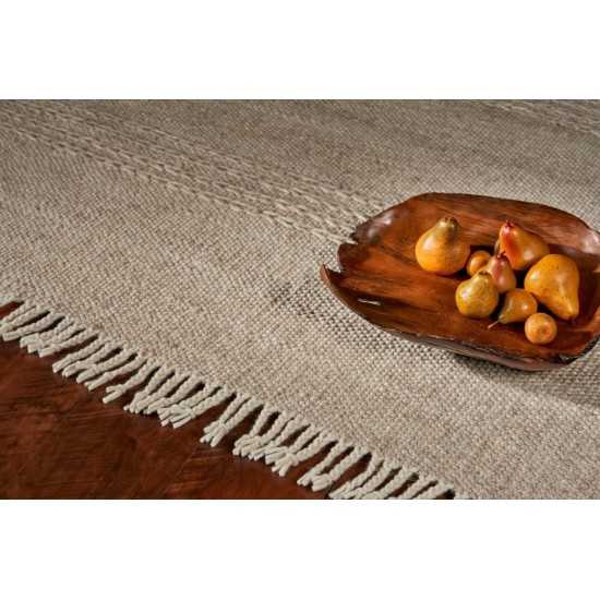 Maui Natural Cable Knit 8'6" x 11'6" Rug