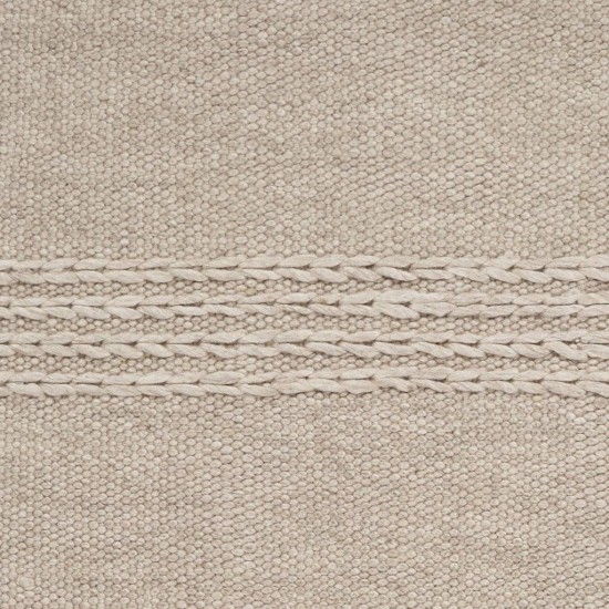 Maui Natural Cable Knit 8'6" x 11'6" Rug