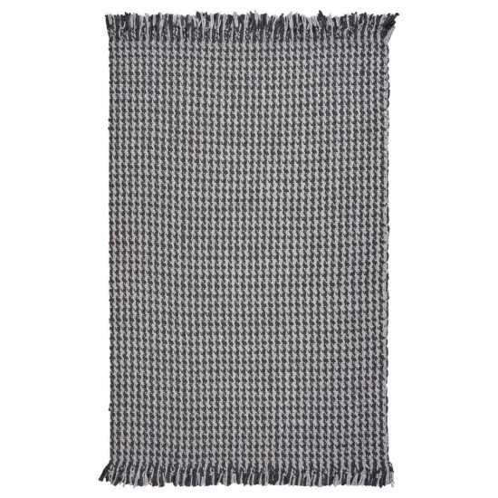 Maui Grey Houndstooth 3'3" x 5'3" Rug