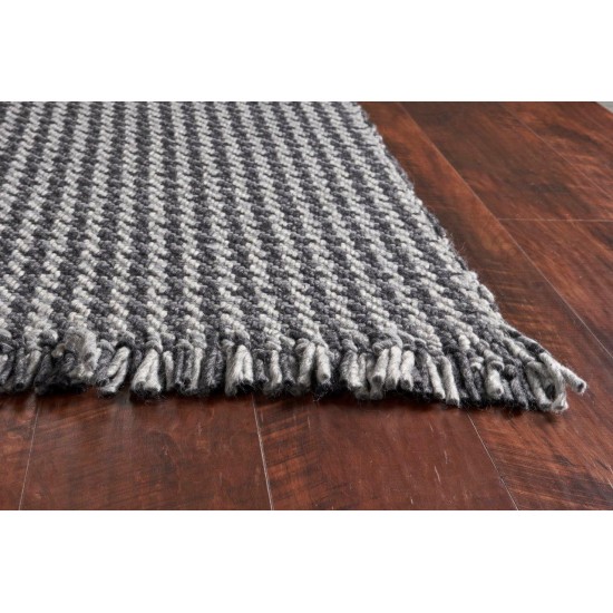 Maui Grey Houndstooth 5' x 8' Rug