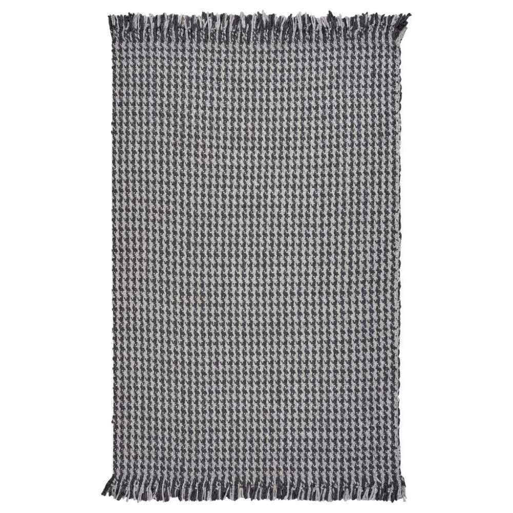 Maui Grey Houndstooth 8'6" x 11'6" Rug