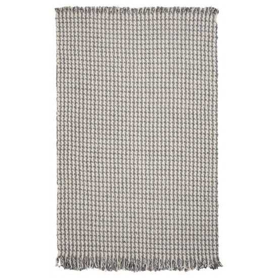 Maui Ivory/Grey Houndstooth 3'3" x 5'3" Rug