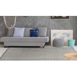 Maui Ivory/Grey Houndstooth 3'3" x 5'3" Rug