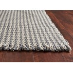 Maui Ivory/Grey Houndstooth 7'9" x 9'9" Rug