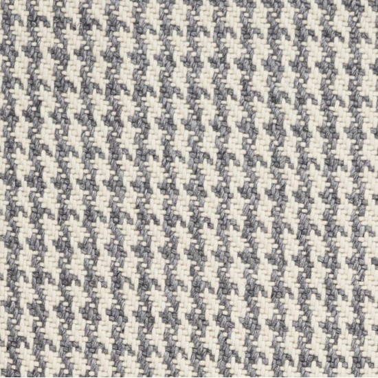 Maui Ivory/Grey Houndstooth 7'9" x 9'9" Rug