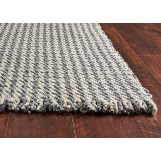 Maui Ivory/Grey Houndstooth 8'6" x 11'6" Rug