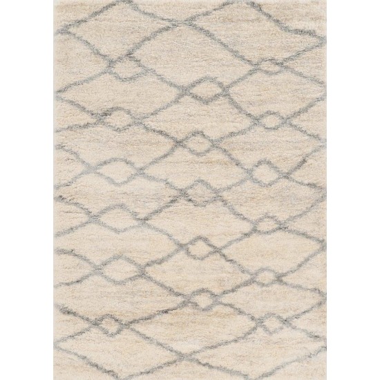 Merino Ivory/Grey London 8'10" x 13'" Rug