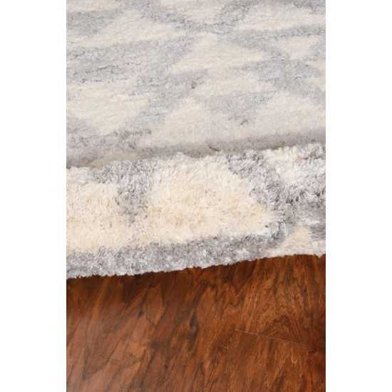 Merino Ivory/Grey Southern 5'3" x 7'7" Rug