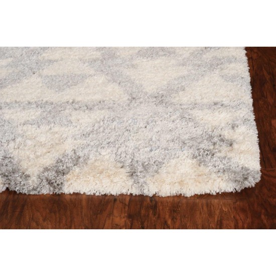 Merino Ivory/Grey Southern 7'10" x 9'10" Rug