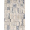 Merino Ivory/Blue Cityscape 3'9" x 5'11" Rug