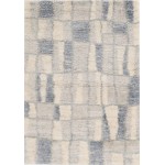 Merino Ivory/Blue Cityscape 5'3" x 7'7" Rug