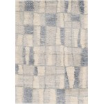 Merino Ivory/Blue Cityscape 8\'10" x 13\'" Rug