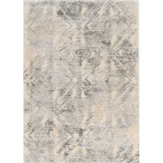 Merino Ivory/Grey Vintage 3'9" x 5'11" Rug