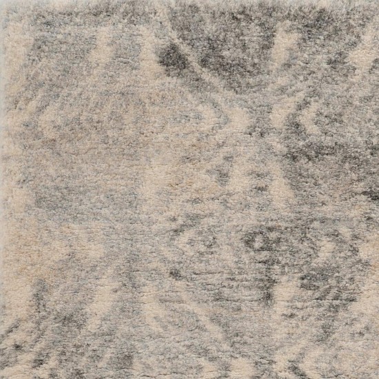 Merino Ivory/Grey Vintage 5'3" x 7'7" Rug