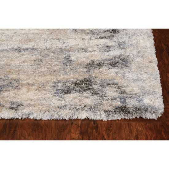 Merino Ivory/Blue Palette 5'3" x 7'7" Rug