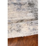 Merino Ivory/Blue Palette 5'3" x 7'7" Rug