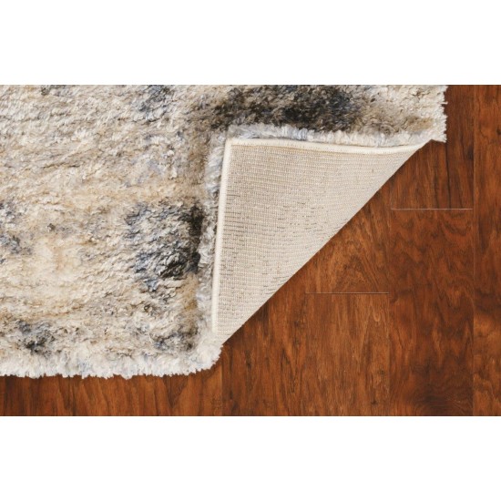 Merino Ivory/Blue Palette 5'3" x 7'7" Rug