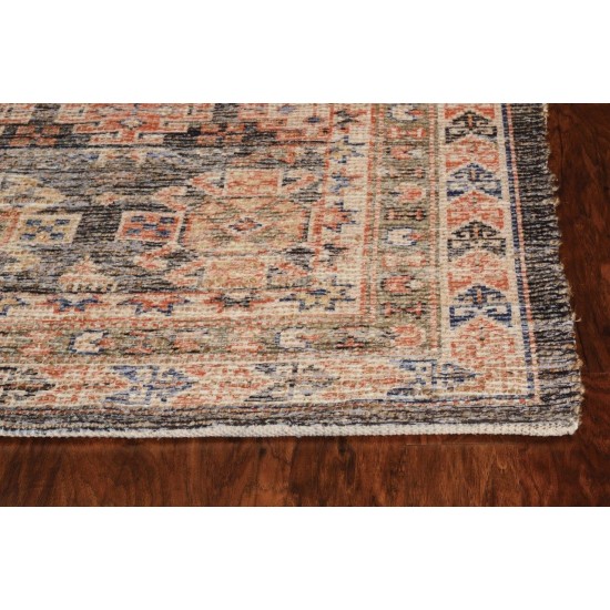 Morris Charcoal Mediterra 27" x 45" Rug