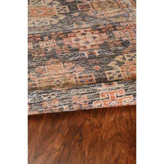 Morris Charcoal Mediterra 7'6" x 9'6" Rug