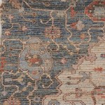Morris Blue/Red Gramercy 5' x 7' Rug