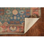 Morris Blue/Red Traditions 5' x 7' Rug