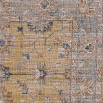 Morris Gold/Lt Blue Karissa 3'3" x 5'3" Rug