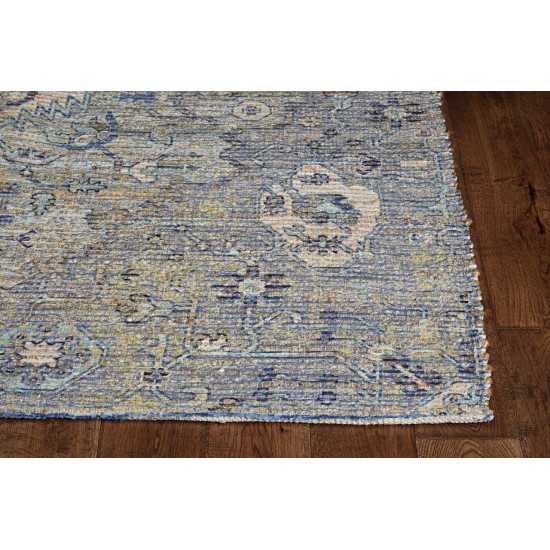 Morris Blue/Yellow Gramercy 27" x 45" Rug