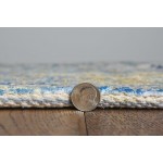 Morris Blue/Yellow Gramercy 5' x 7' Rug