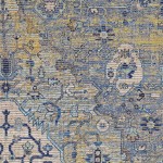 Morris Blue/Yellow Gramercy 5' x 7' Rug