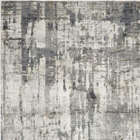 Montreal Grey Moderne 5'3" x 7'7" Rug