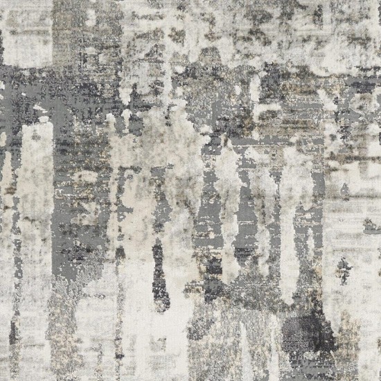 Montreal Grey Moderne 5'3" x 7'7" Rug