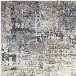 Montreal Ivory/Teal Palette 5'3" x 7'7" Rug