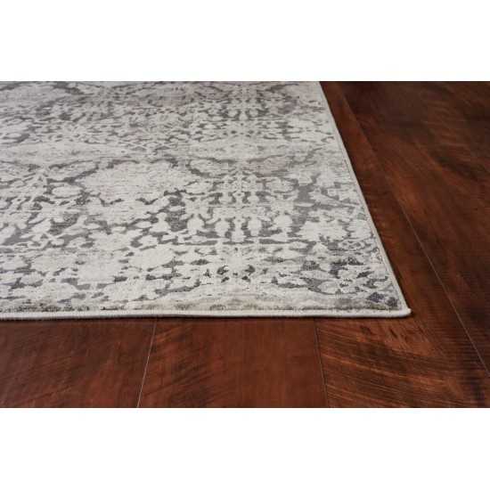 Montreal Grey Heidi 2'2" x 7'6" Runner Rug