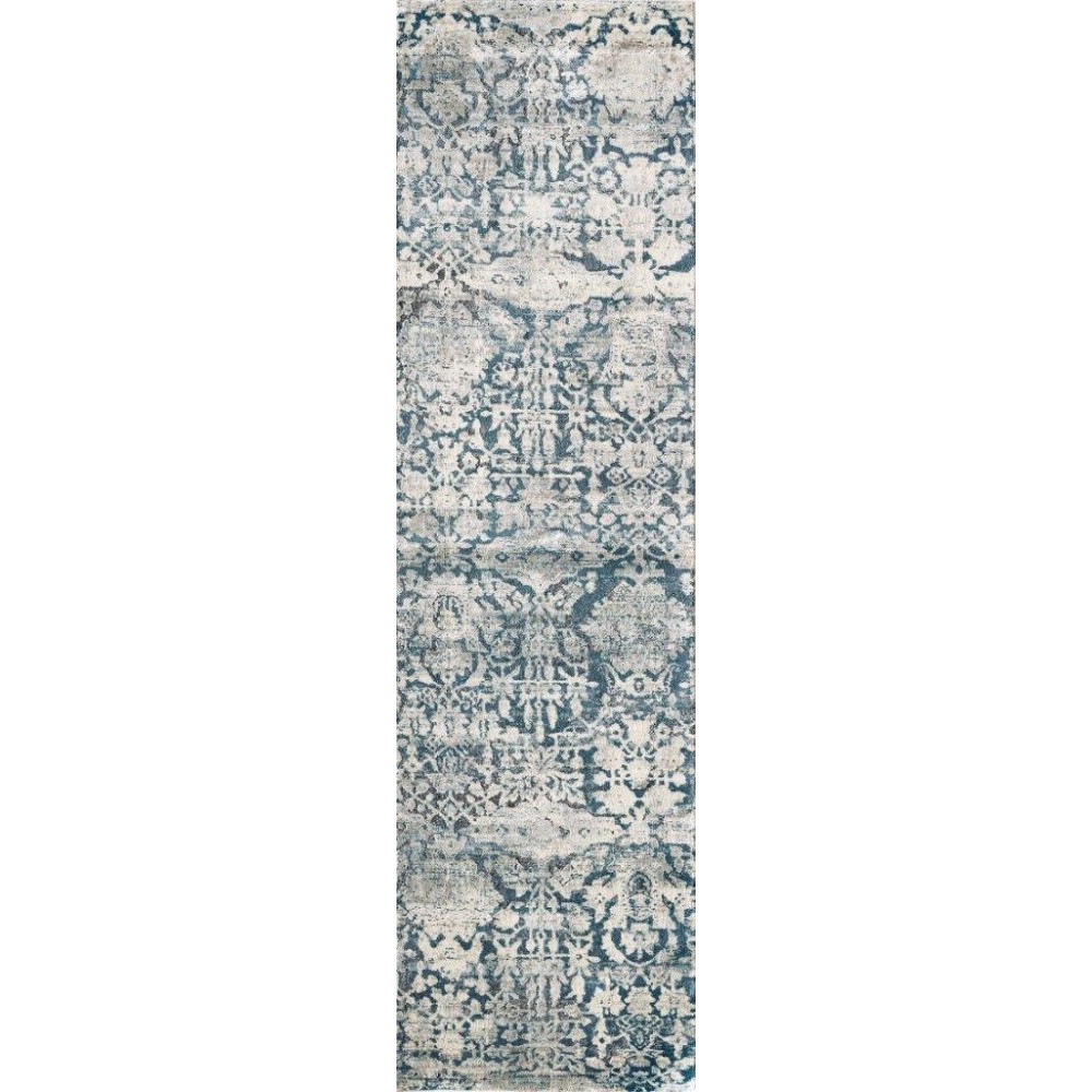 Montreal Teal Heidi 2'2" x 7'6" Runner Rug