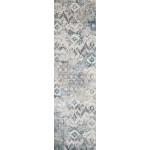 Montreal Teal Avery 2'2" x 7'6" Runner Rug